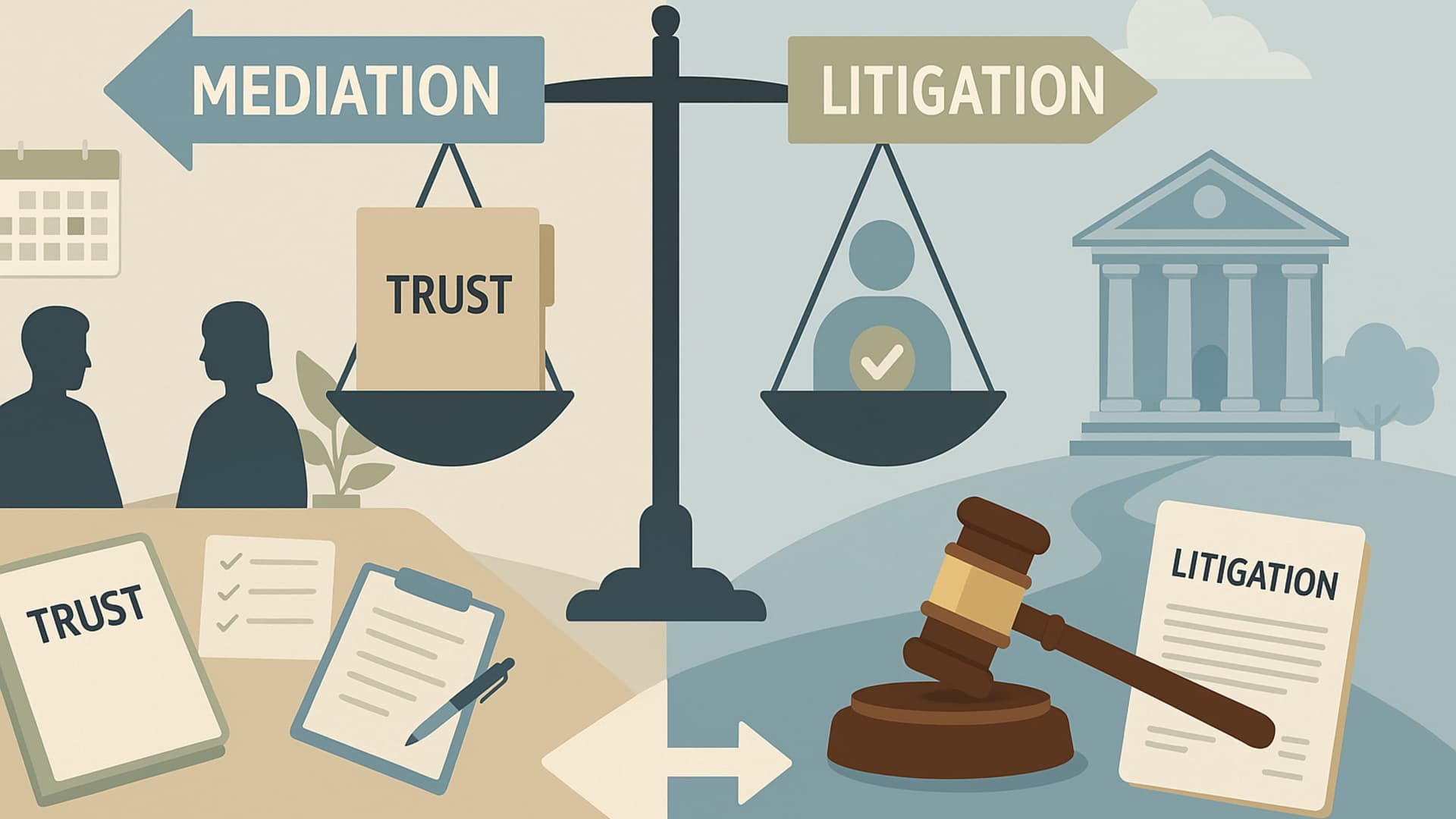 When Is Mediation a Better Option Than Litigation In Trust Disputes?